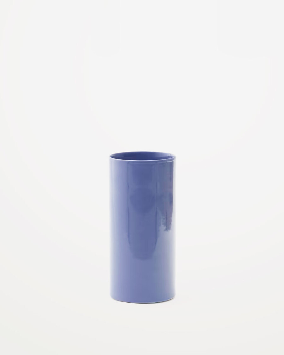 Jarrón de cerámica Elova - azul 30cm 