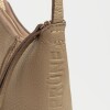 Mini Bag Mini Tanner en cuero graneado Taupe