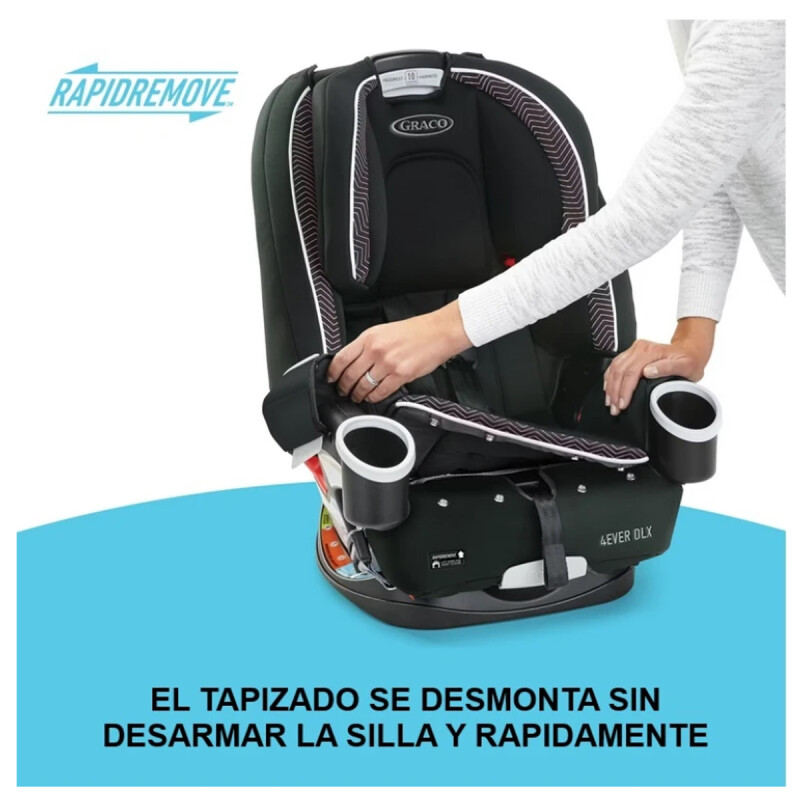 Silla Auto Graco 4Ever DLX 4en1 Zagg Silla Auto Graco 4Ever DLX 4en1 Zagg