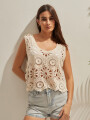 Musculosa Dellan Marfil / Off White