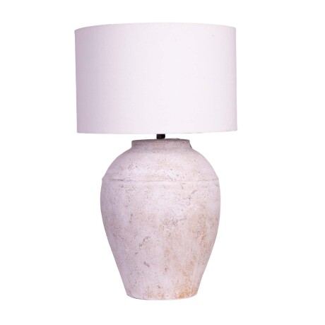 LÁMPARA DE MESA CERAMICA NATURAL-BEIGE VASE II, BEIGE