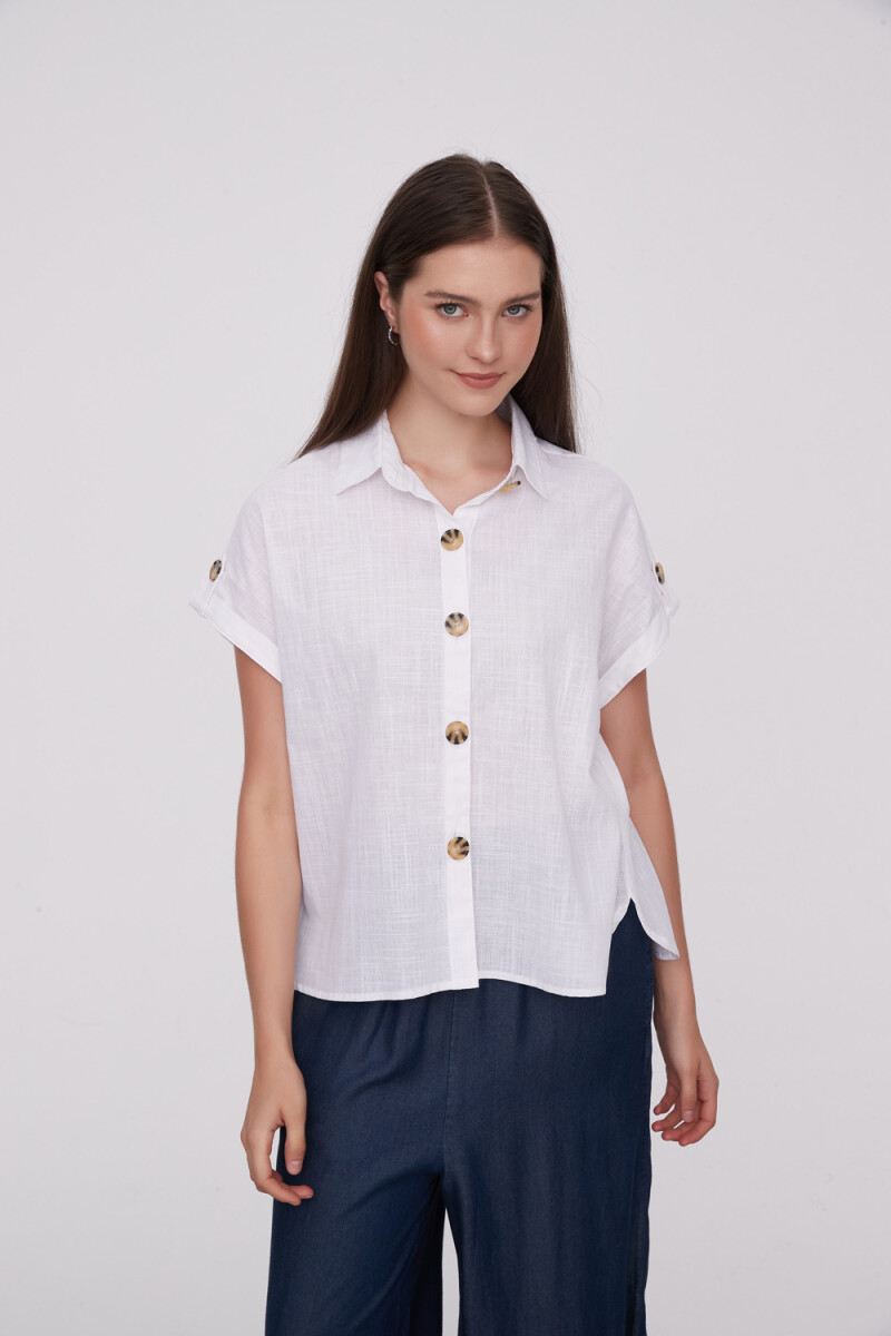 Camisa Taif - Blanco 