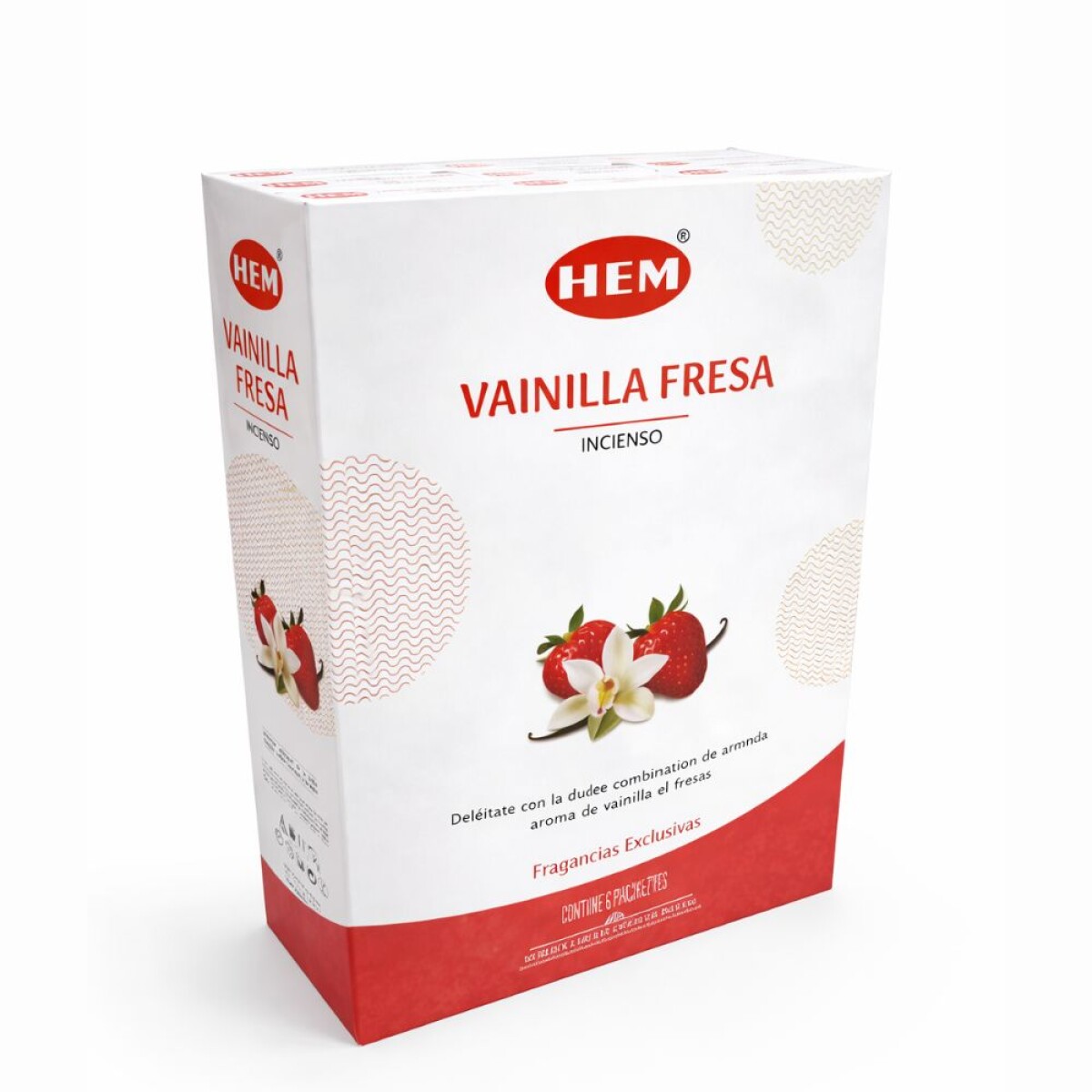 INCIENSO HEM PREMIUM 25 GR X12 - Vainilla/frutilla 