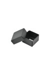 Caja eco 01 - 4x4x2,5 cm. NEGRO