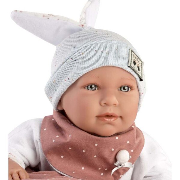 Muñeca Bebota Llorens Mimi 42cm Con Almohada y Chupete Atrix Diseño Mimi Seta