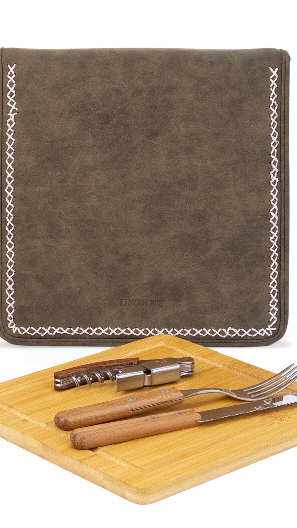 SET PARRILLERO BEEFMASTER TABACO