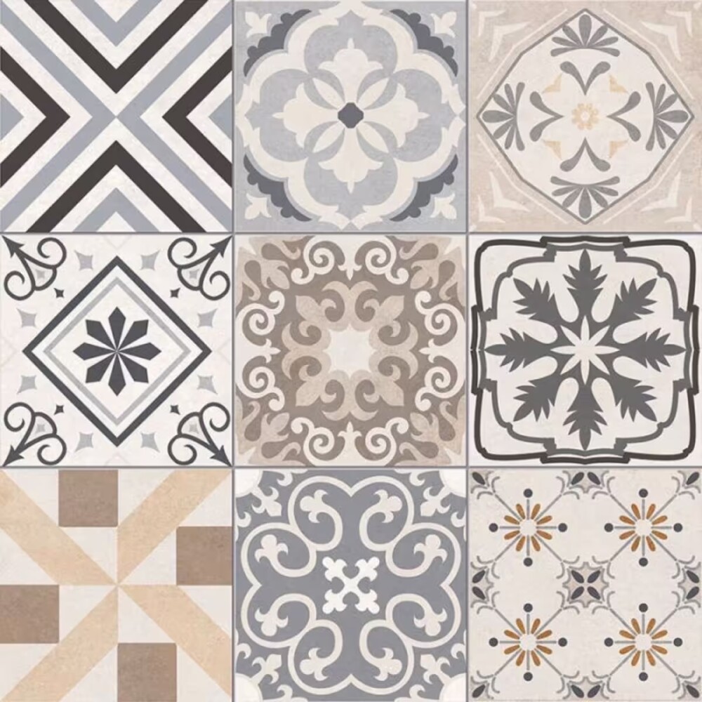 Cerámica Geométrica 62x62 cm Satinado y Rectificado Cerámica Geométrica 62x62 Cm Satinado Y Rectificado