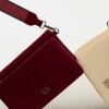 Bandolera Lily en gomato Bordeaux
