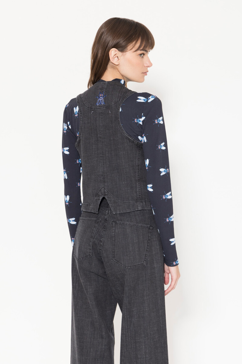 CHALECO BLACK FLY Negro