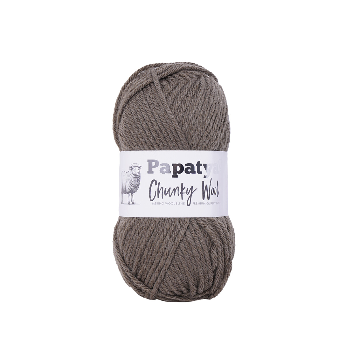 chunky wool - habano 