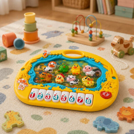 Piano con sonido de animales para niños Sc