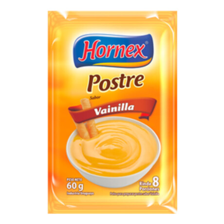 POSTRE HORNEX 8P 60G VAINILLA POSTRE HORNEX 8P 60G VAINILLA