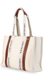 TOTE BAG MALASIA CRUDO C/HABANO
