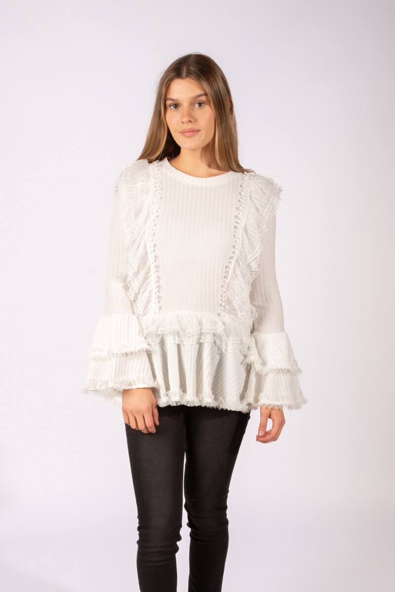Sweater Amélie Blanco