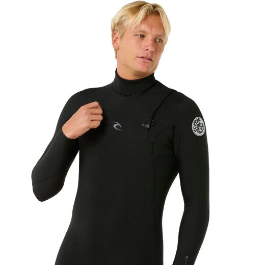 Traje Rip Curl Dawn Patrol Chest Zip 4/3 - Negro Traje Rip Curl Dawn Patrol Chest Zip 4/3 - Negro
