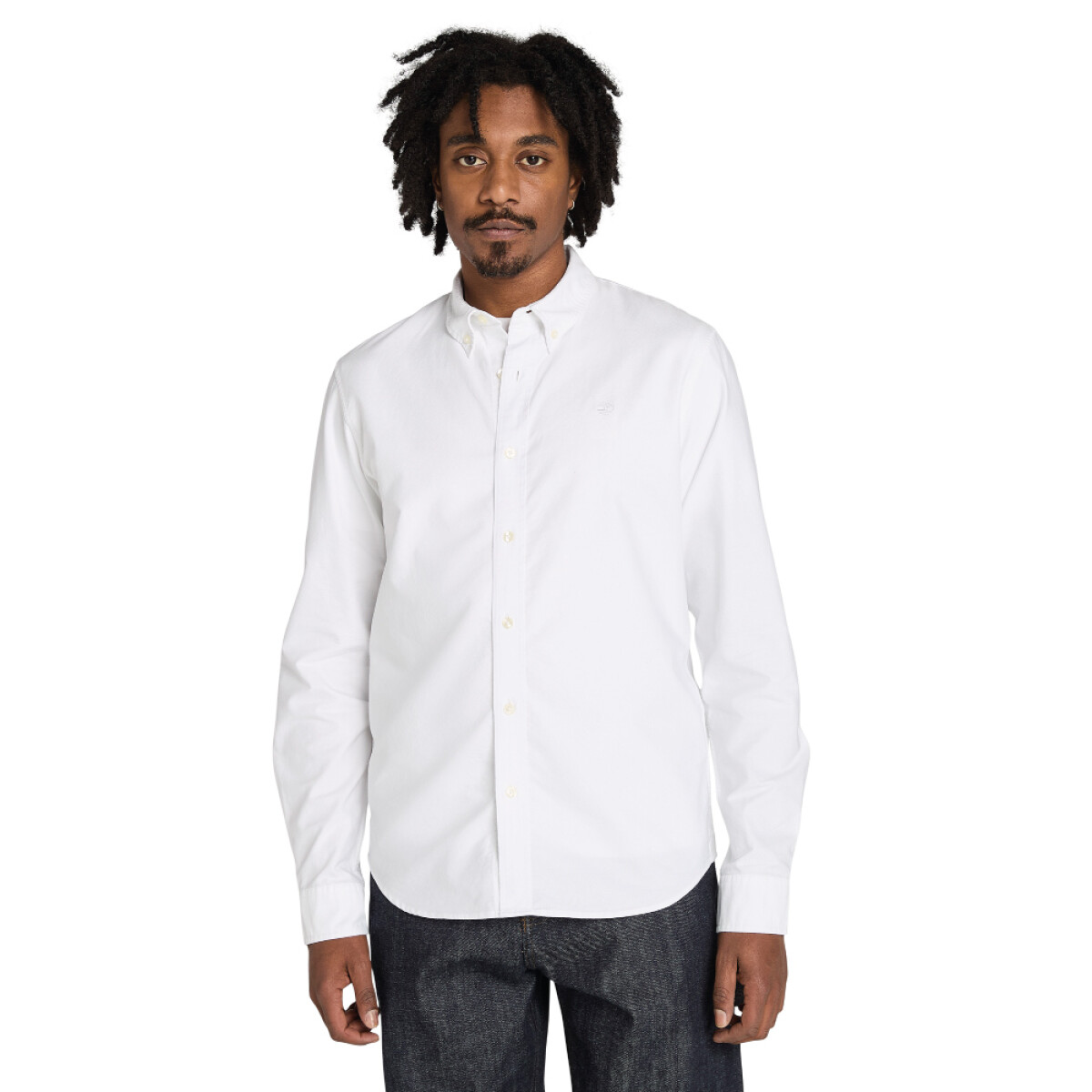Camisa Oxford Hombre - White Yd 