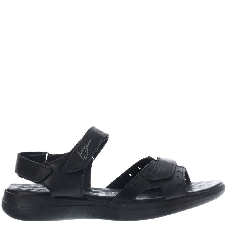 Sandalia de Mujer Freeway Casual c/Velcro Negro