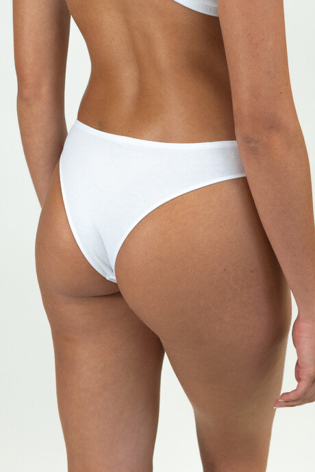Bombacha Vedetina Pack X 2 Blanco