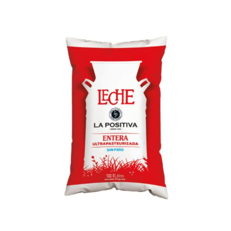LECHE LARGA VIDA LA POSITIVA BOLSA 1L ENTERA LECHE LARGA VIDA LA POSITIVA BOLSA 1L ENTERA