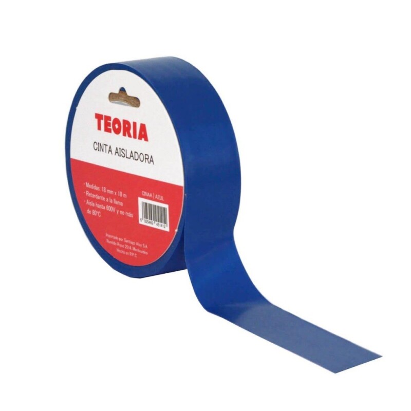 Cinta Aisladora Azul Teoría+ #CINTA AISLADORA AZUL TEORÍA+