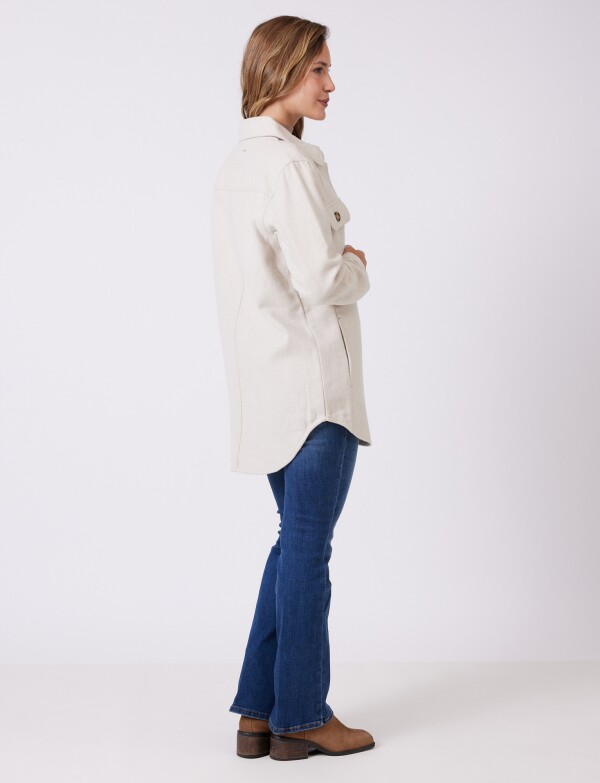 Shacket Wool Touch BEIGE