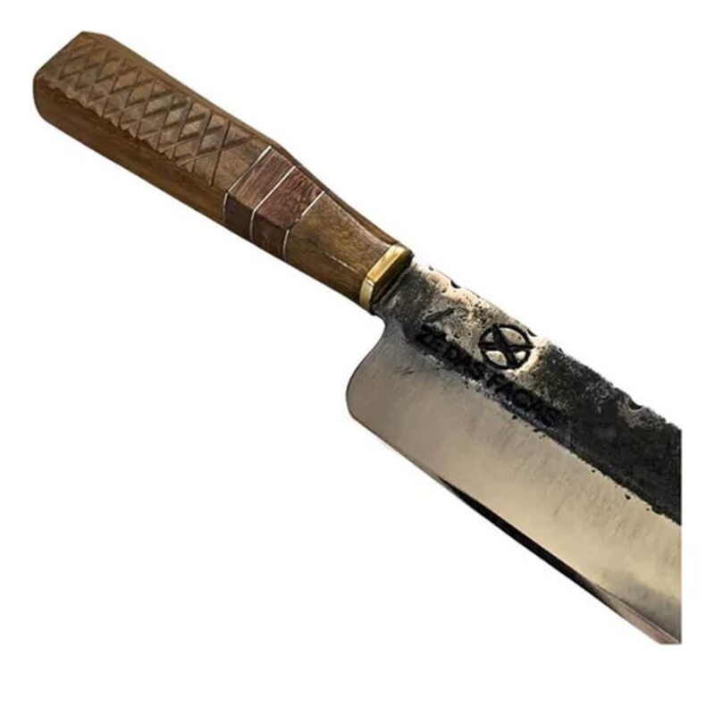 Cuchillo Para Carnes Hoja En Acero De 25cm Mango De Madera Cuchillo Para Carnes Hoja En Acero De 25cm Mango De Madera
