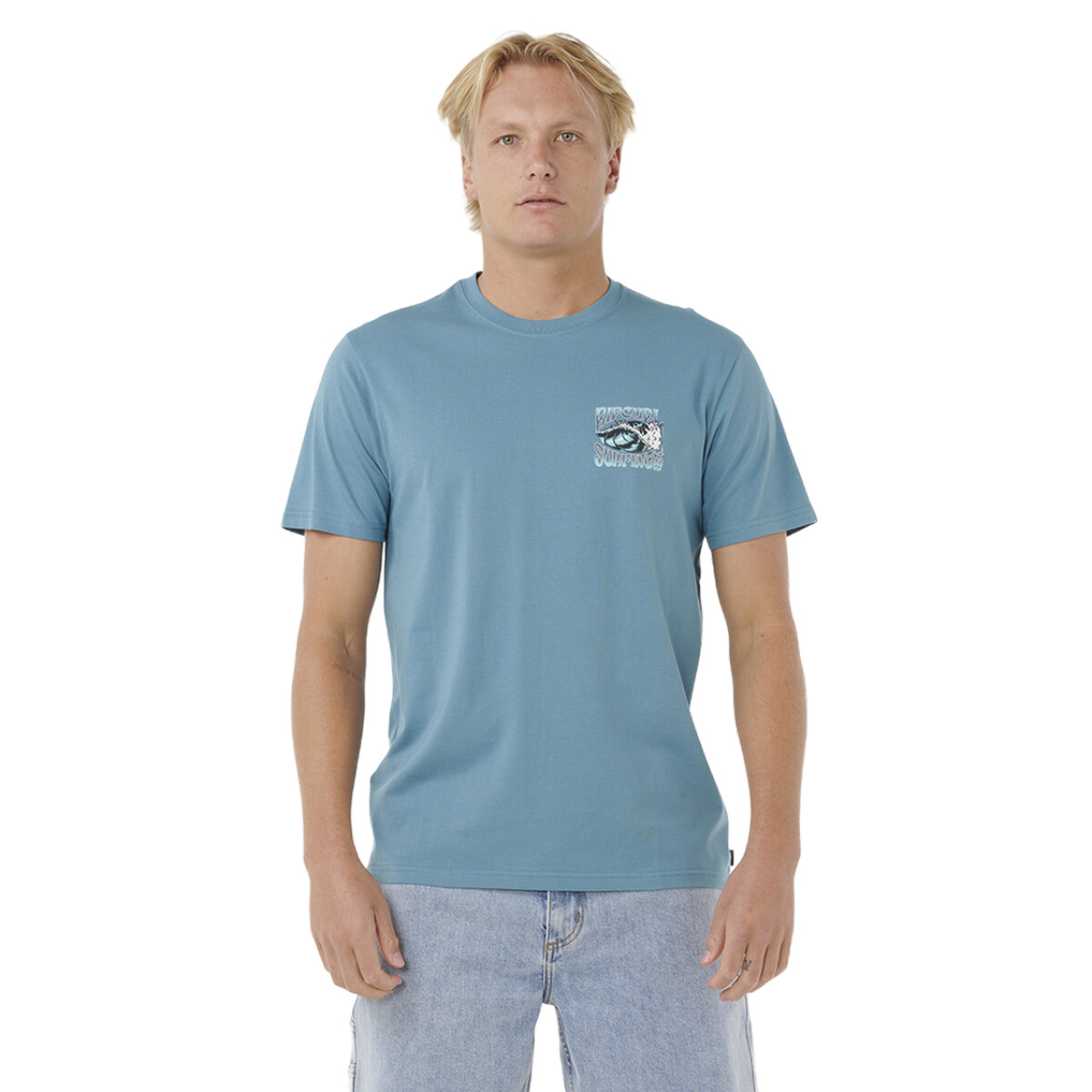 Remera Rip Curl Hazed & Tubed Tee - Azul 