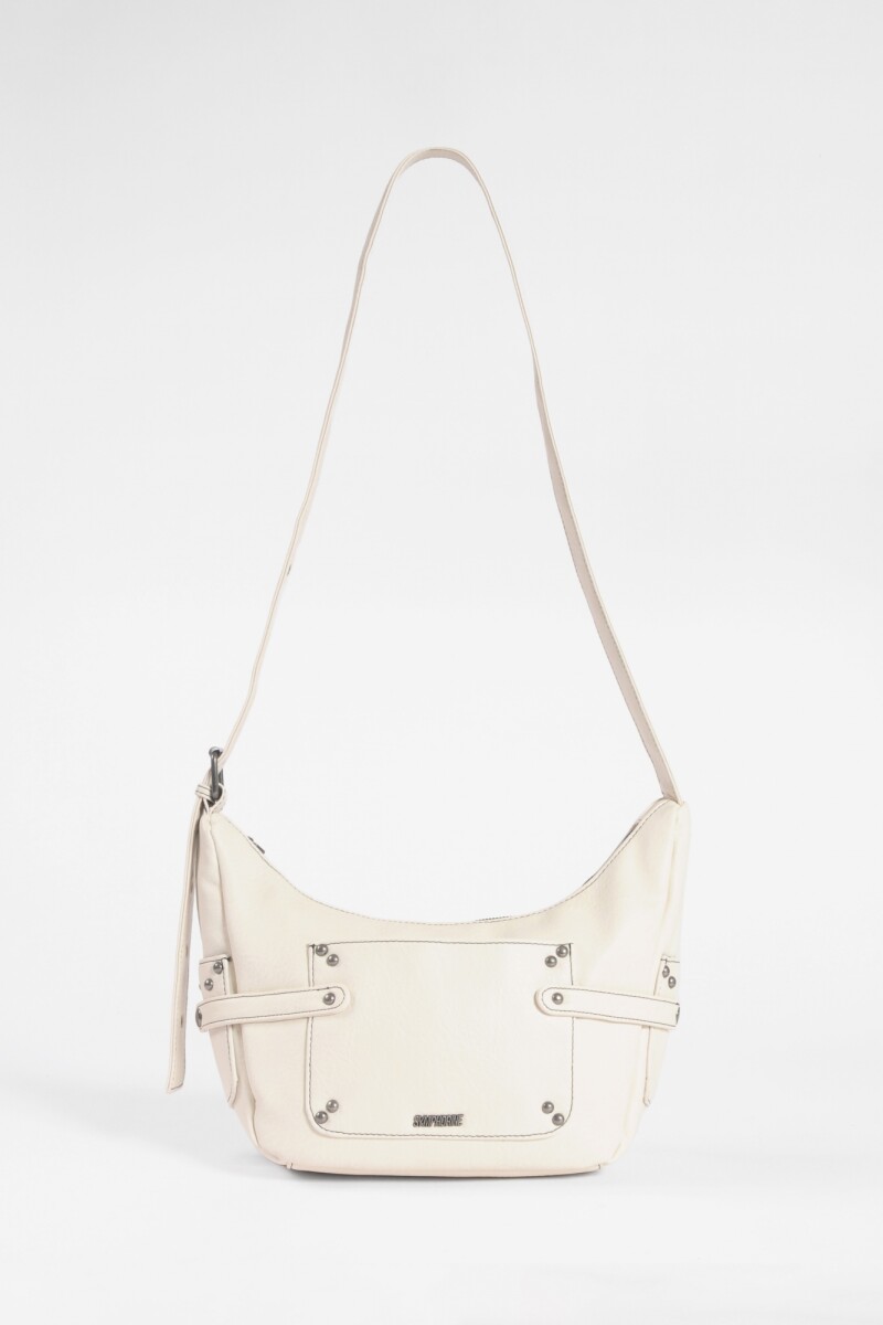 Bandolera soft bolsillo beige