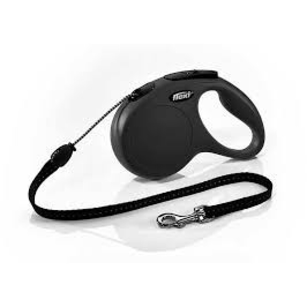 FLEXI NEW CLASSIC CUERDA M NEGRO 5M 20KG FLEXI NEW CLASSIC CUERDA M NEGRO 5M 20KG