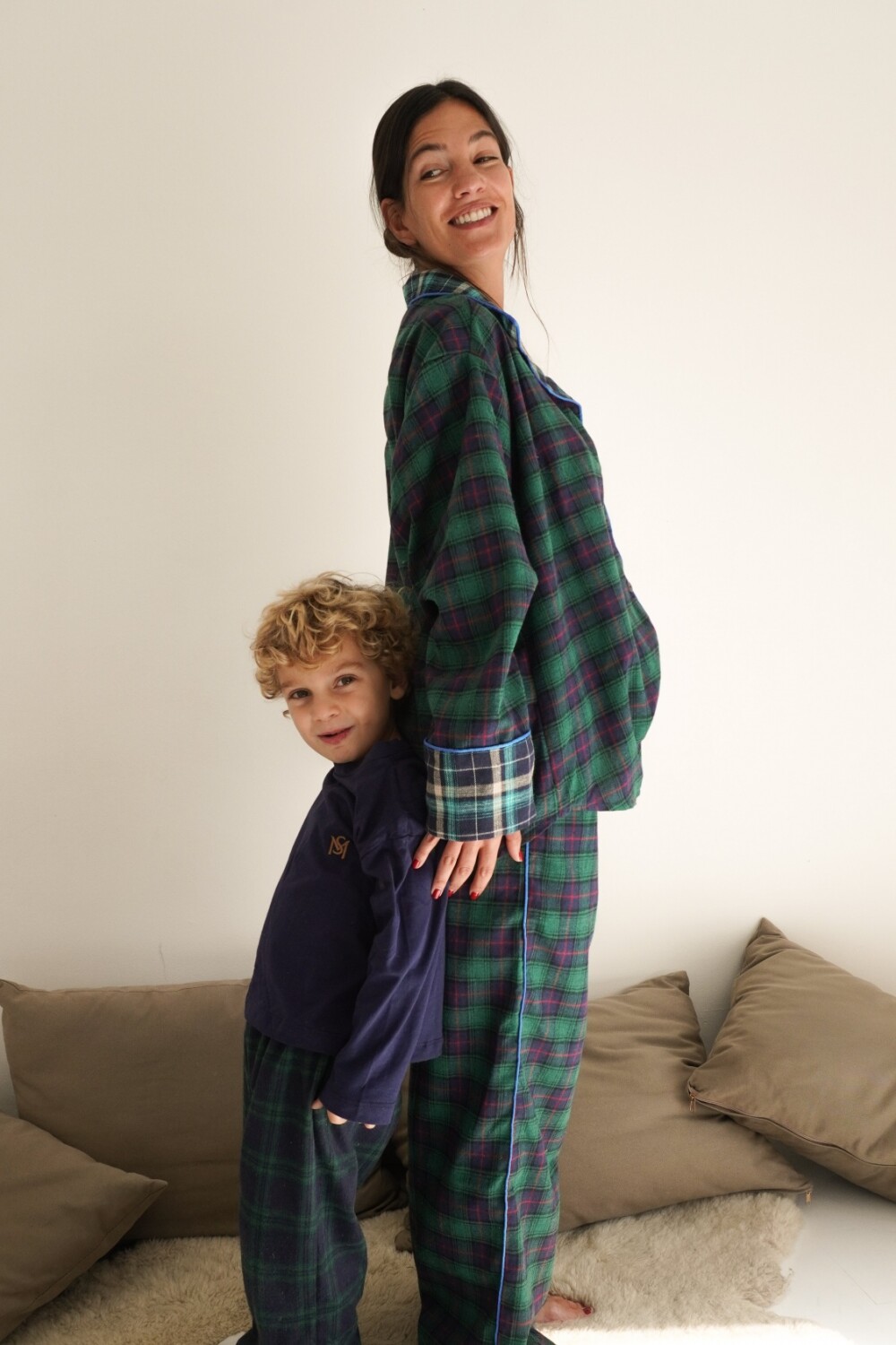 Mini Boy Sleepwalker Verde / Azul