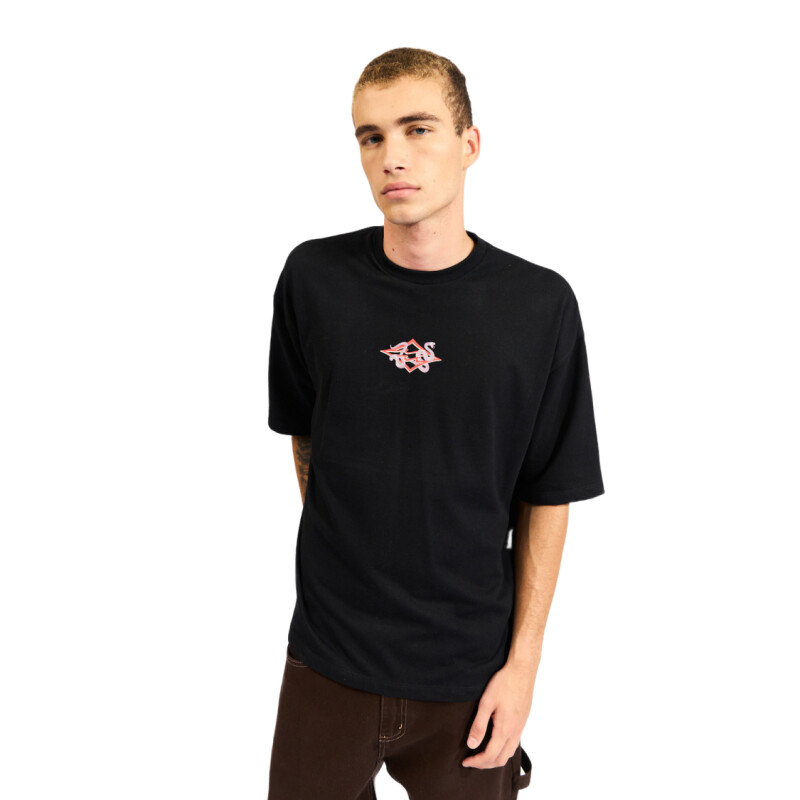 Remera Billabong Vibora Wave Og Tee - Negro Remera Billabong Vibora Wave Og Tee - Negro