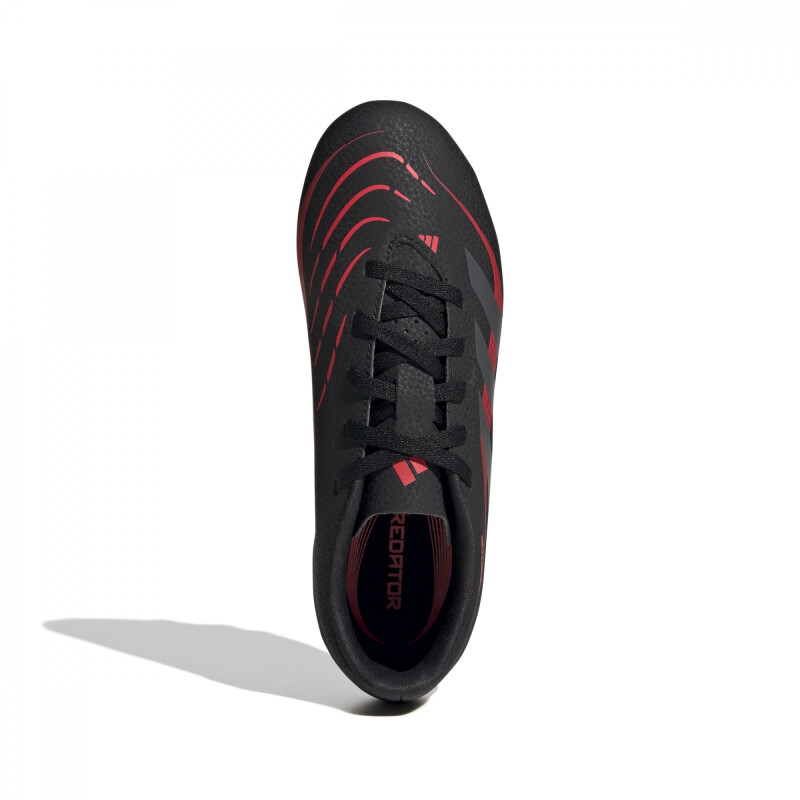 Futbol Cancha JR(FG) - Adidas - ADIDAS CHAMPION PREDATOR CLUB FG/MG J de Niños - ID3812 Negro-rojo