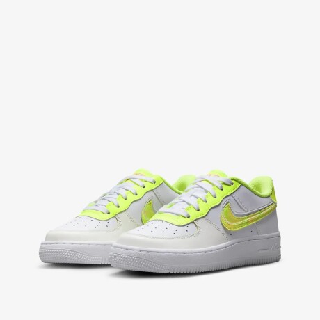 Champion Nike Moda Niño Air Force 1 Lv8 1 BG White/Multi-Color S/C