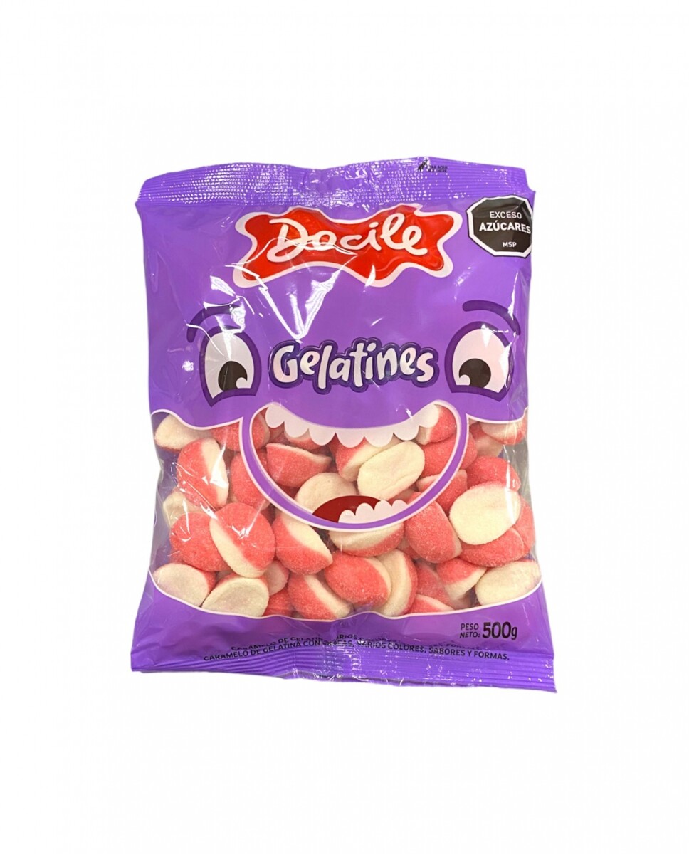 Gelatina Docile 500 grs - Besos de Fresa 