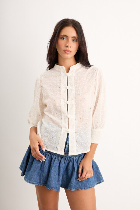 Camisa Azalea Crudo
