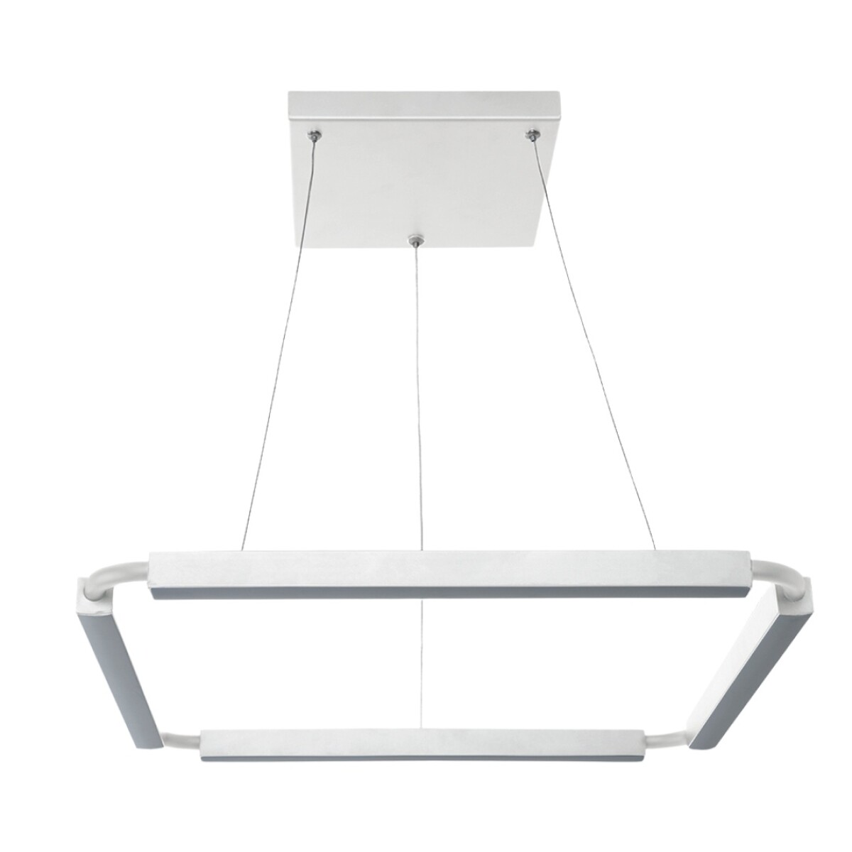 COLGANTE LED CURVE 15W BLANCO 2700K CUAD 