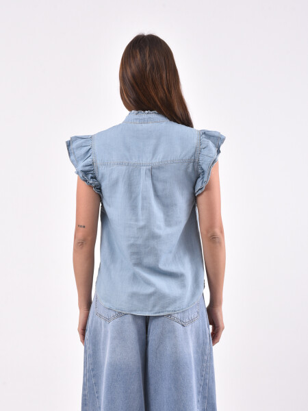 CAMISA CAMIL AZUL CLARO