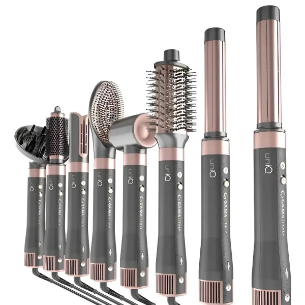 Multi Styler Ga.ma Italy Uniq Vibrance 8 En 1 1500 W CEPILLO GAMA MULTISTYLER 8EN1 VIBRANT
