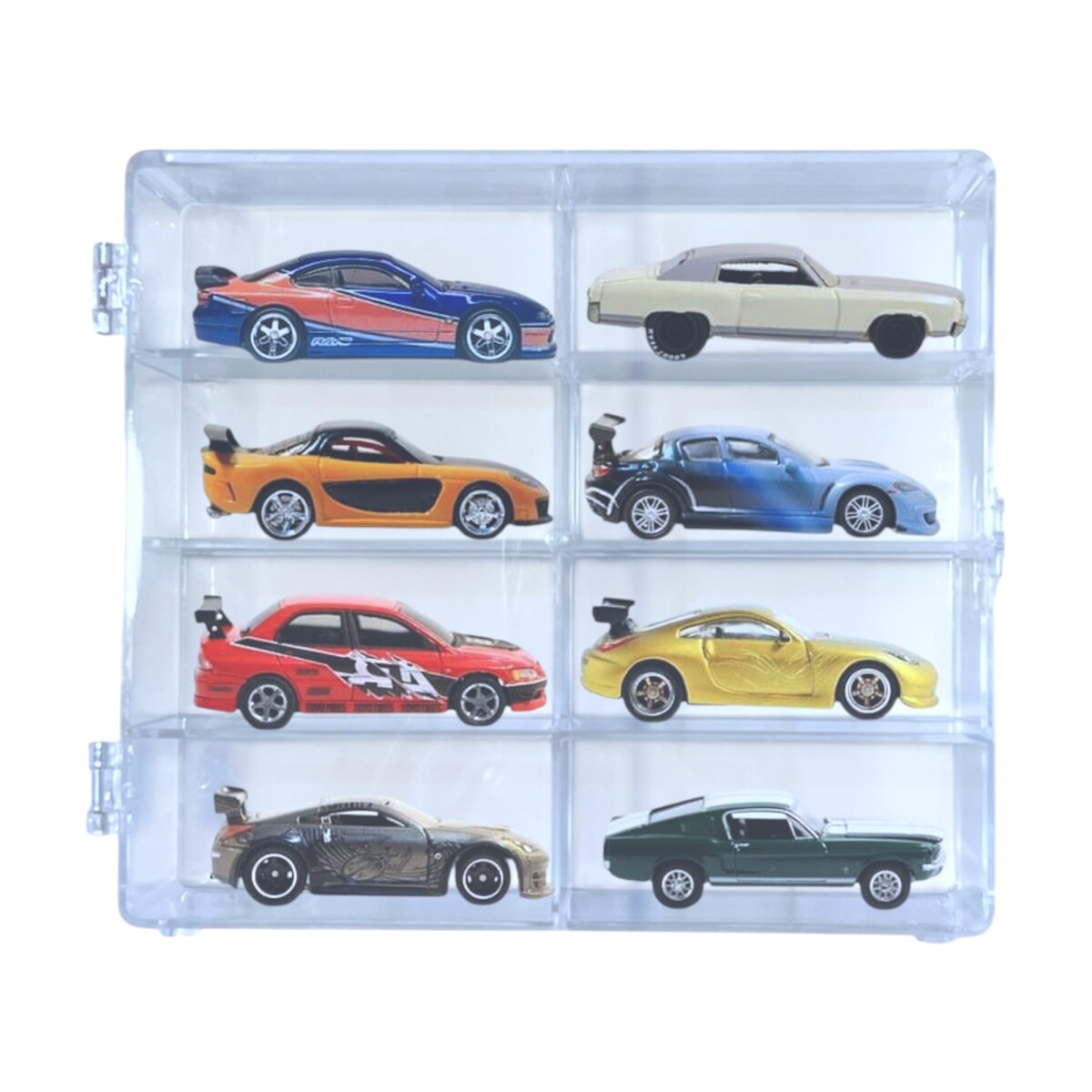 Exhibidor de Acrilico para Hot Wheels 