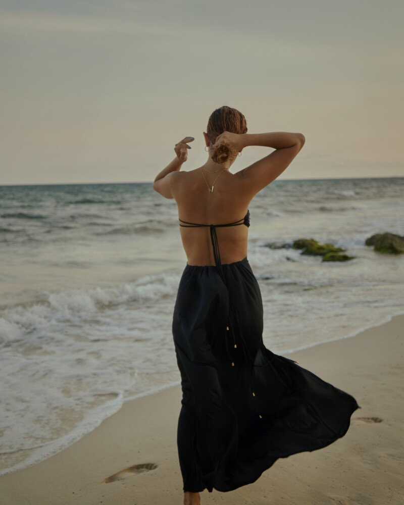 vestido telaviv Negro