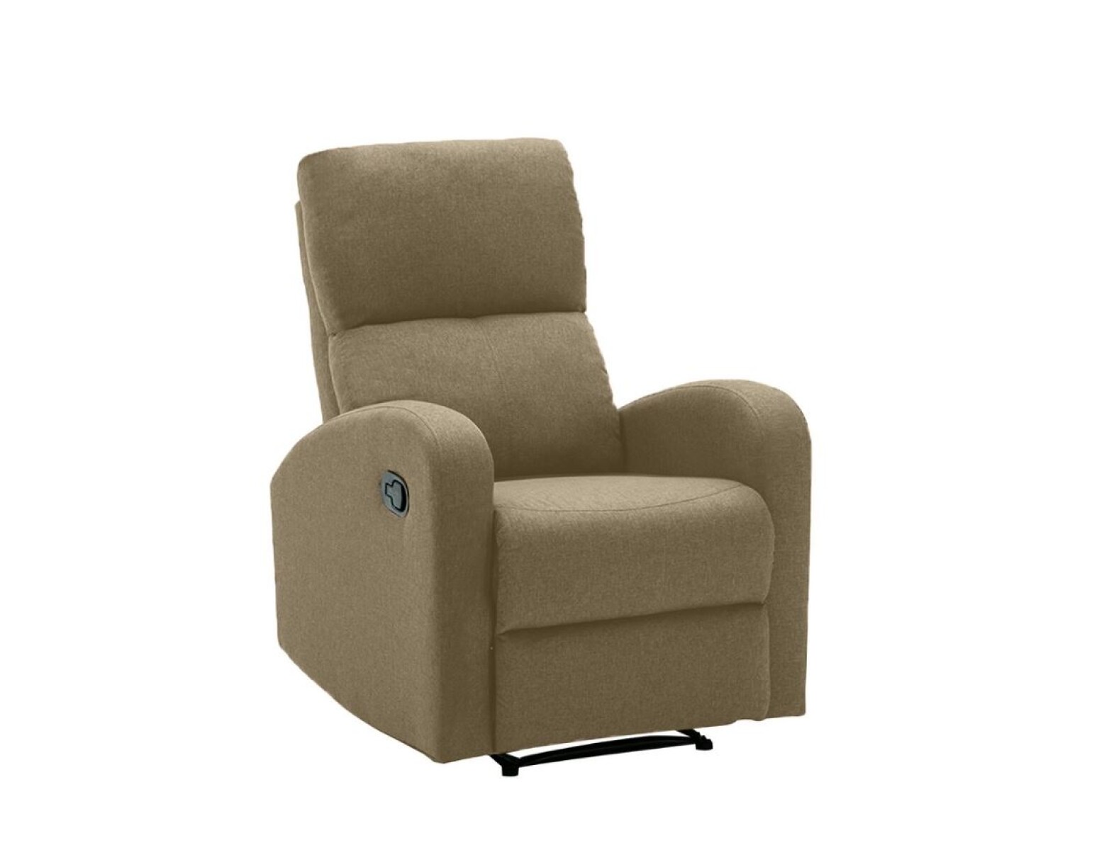 Sofá Reclineble 1 Cuerpo Taos Beige 