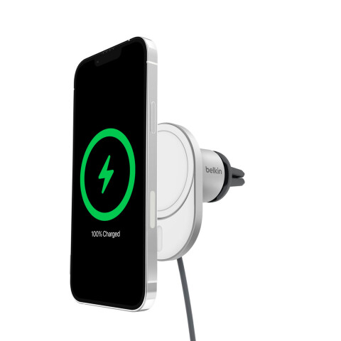 Belkin Cargador Inalámbrico (MagSafe) para Auto 15W - White Belkin Cargador Inalámbrico (MagSafe) para Auto 15W - White