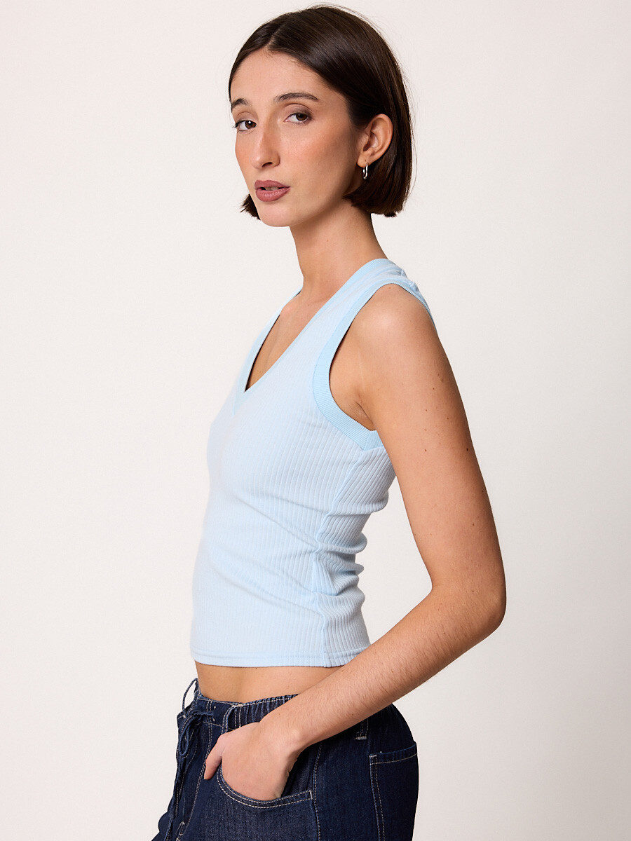 MUSCULOSA MAKIA DIXIE Celeste