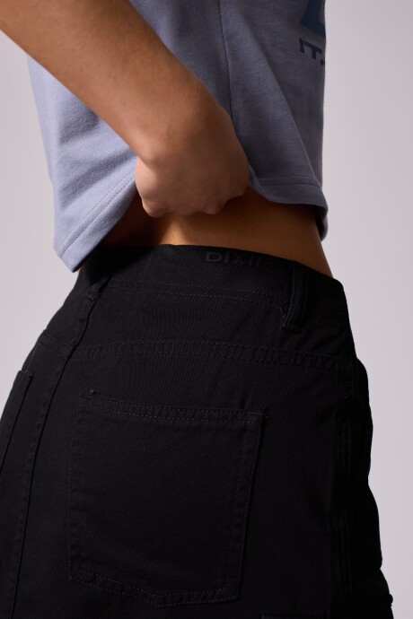FALDA CORTA JAYLA DIXIE Negro