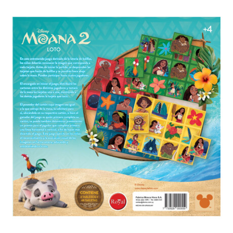 Juego de Mesa Royal Loto Moana 2 001