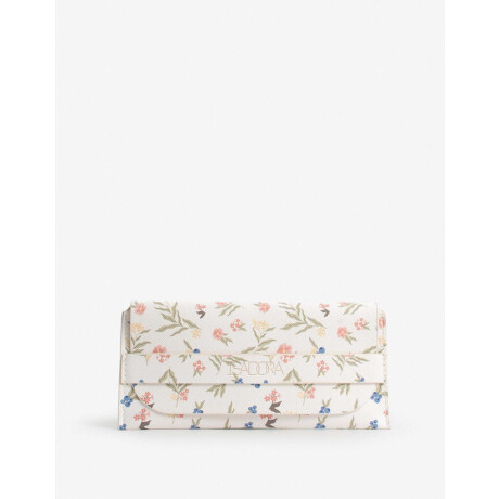 Estuche De Anteojos De Pu Estampado Estampado Flores