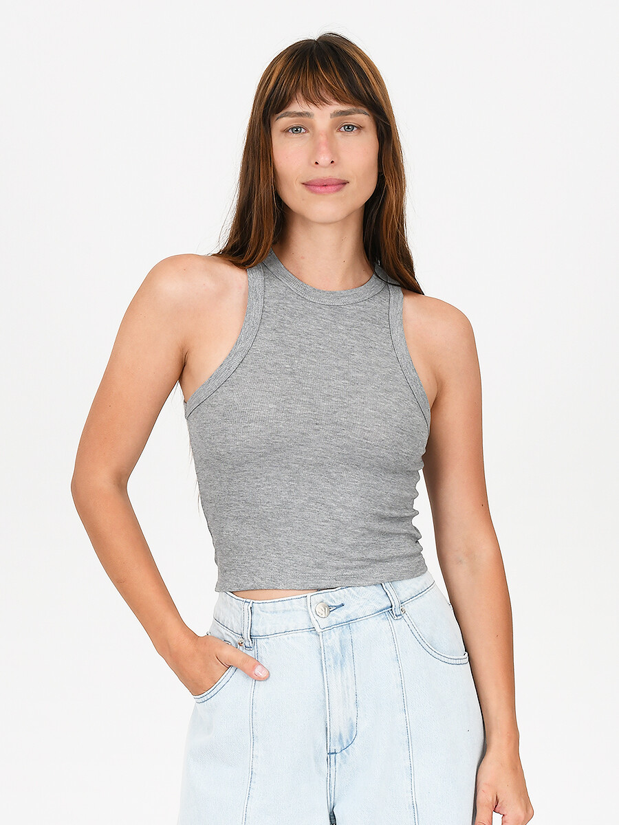 MUSCULOSA TULI - GRIS 