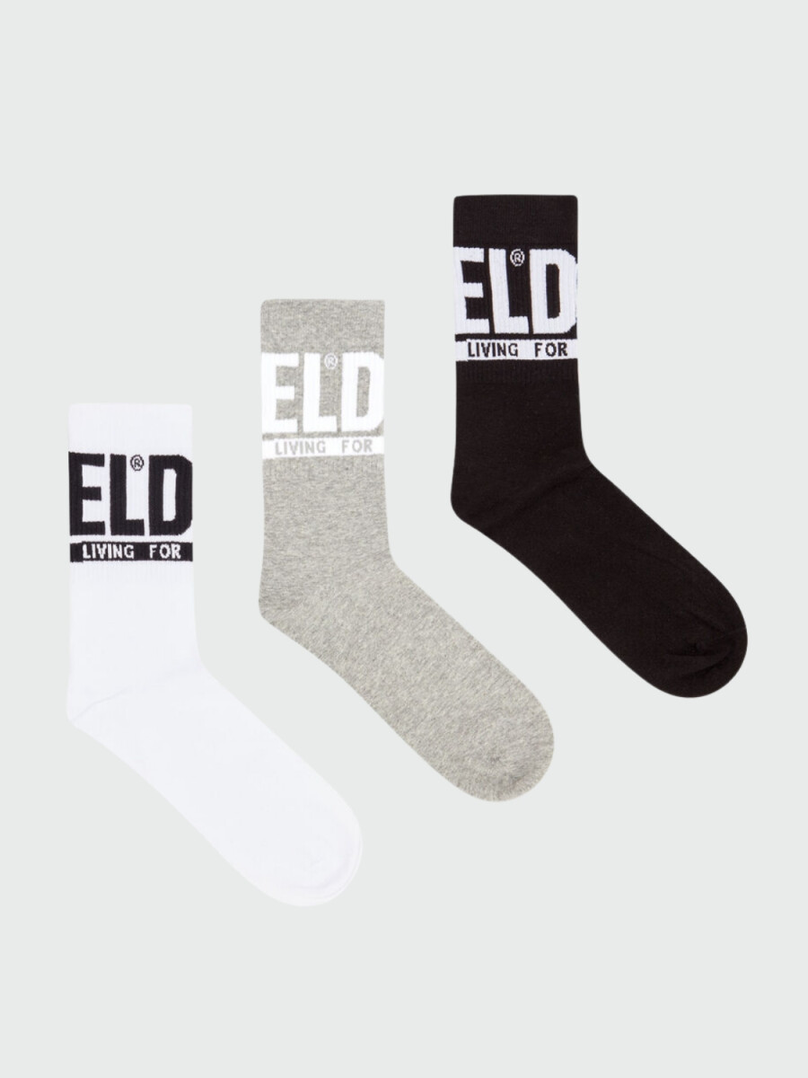 DIESEL - Pack 3 medias Skm-Ray 