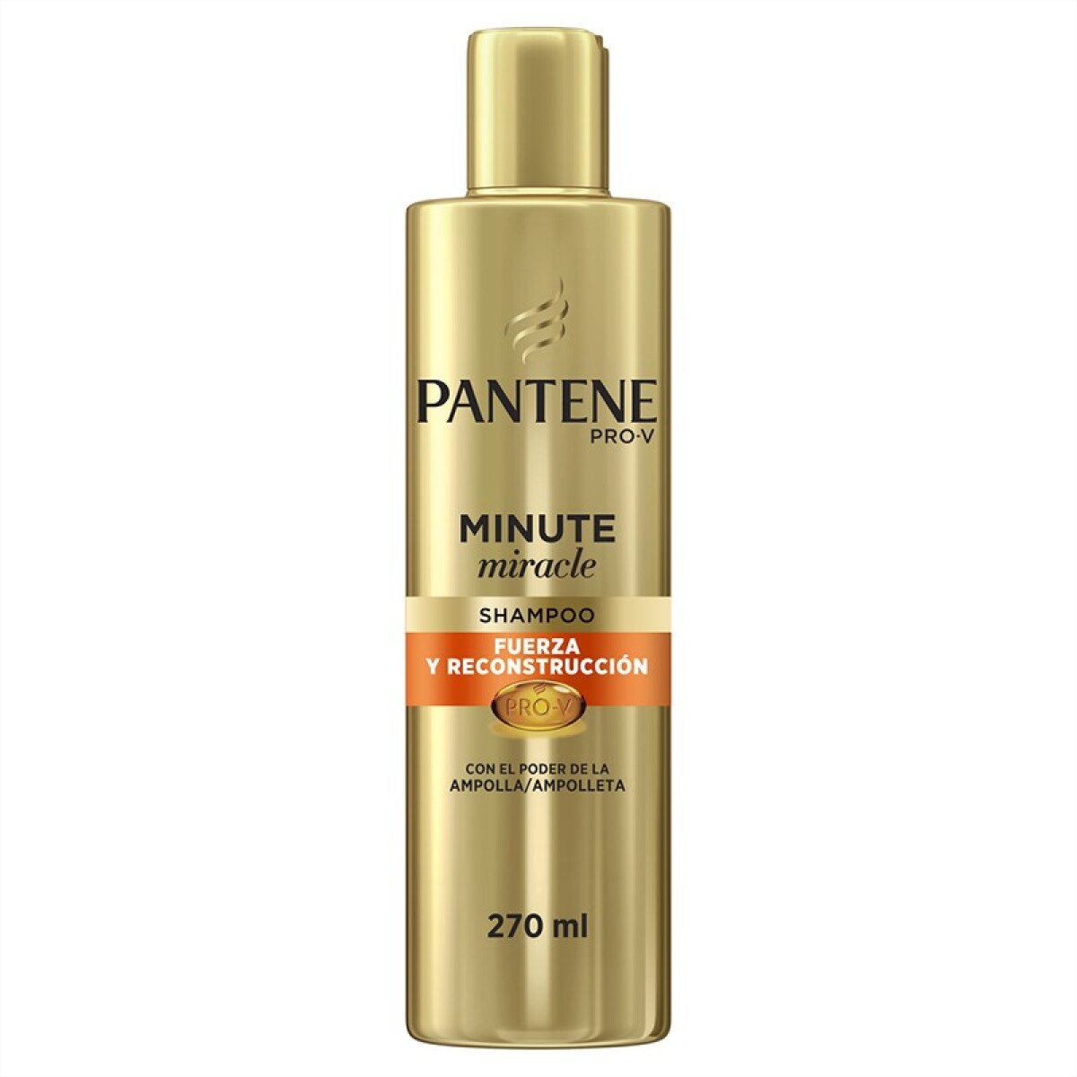 Shampoo 3 minutos Pantene - Fuerza y reconstrucción 270 ml 