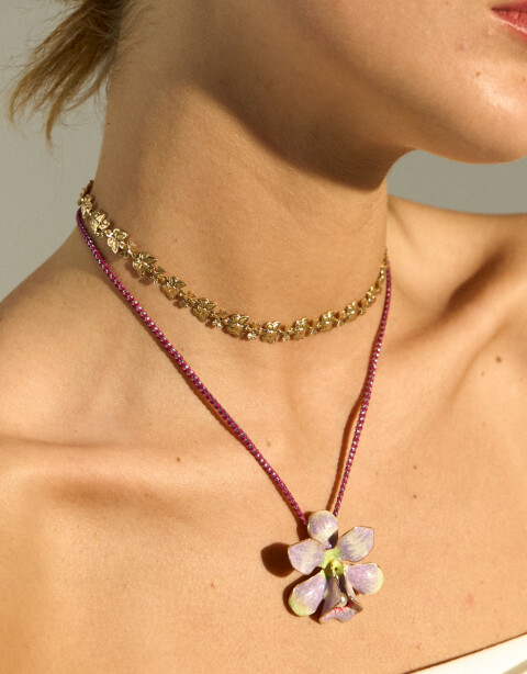 Chokers Metal Choker Mariposas - Dorado